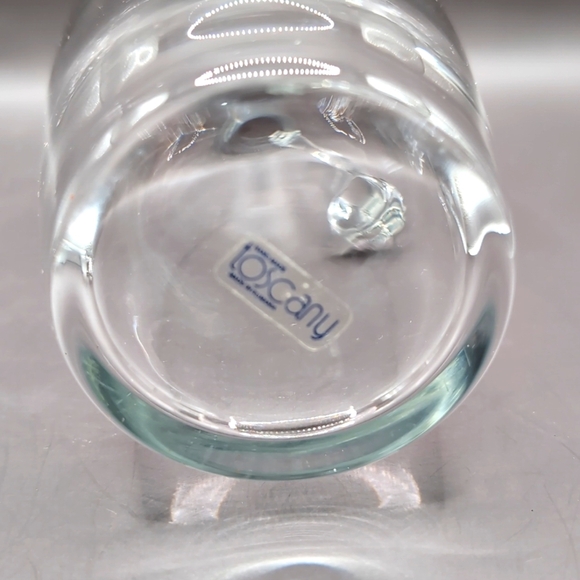 Toscany Barware Whiskey Liquor Decanter Contemporary Clear - Picture 6 of 10